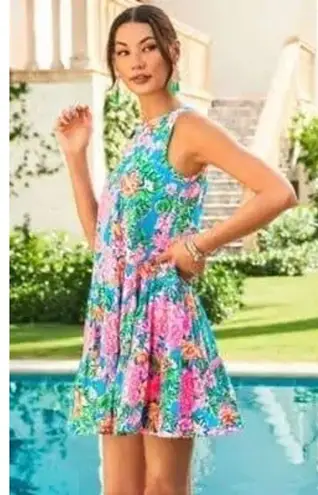 Lilly Pulitzer  Trina Dress Multi Rose to the Occasion like cute summer vacation