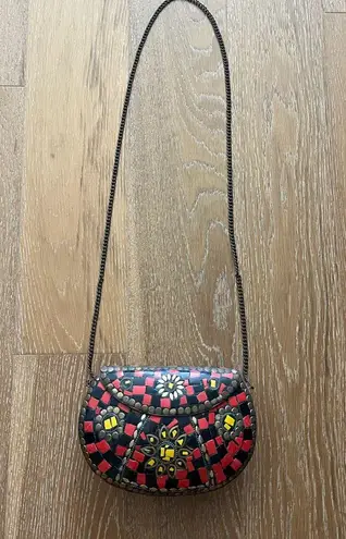 Artisan Mosaic Crossbody Bag