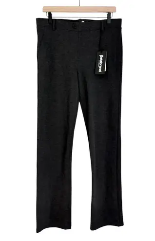Betabrand NWT Women’s Dress Pant Yoga Pants Dark Charcoal Grey Size Large Petite
