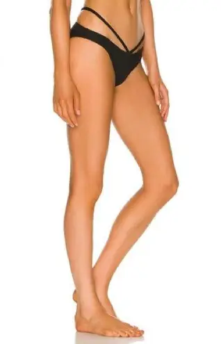 NWT Simkhai Emmalynn Bikini Bottom in black size Large