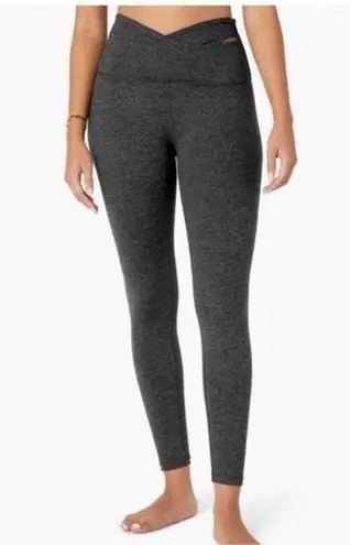 Beyond Yoga Spacedye That's A Wrap High Waisted Midi Leggings Cutout Athletic S