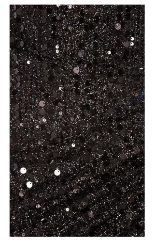 NBD Black Sequin Mini Dress