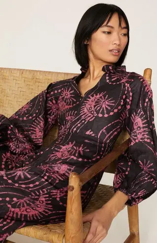 Kahindo Luo Black Pink Tie