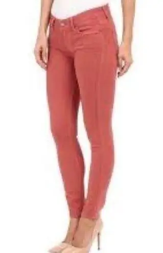 Paige  Burnt Orange Verdugo Ankle Denim Jeans