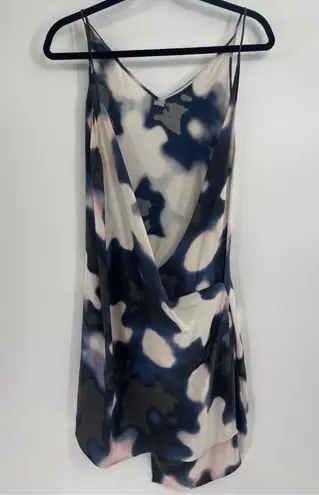 3.1 Phillip Lim Runaway boho abstract print silk backless mini dress size 6
