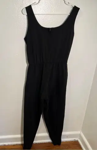 Vintage PG Collections Ginger Bort Jumpsuit Black White Embroidered