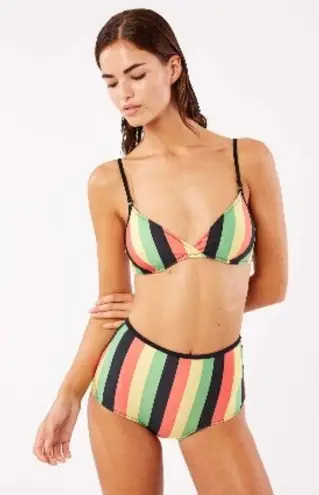 Solid & Striped ππ Brigitte Bikini Jamaica Stripe