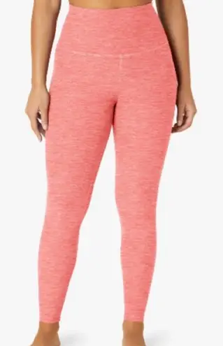 Beyond Yoga Caught In The Midi Space Dye Leggings in Light Pink Heather Small - Image 1