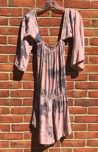 Blue Life Blush Tie Dye Revolve  Life's A Beach Strapless Romper