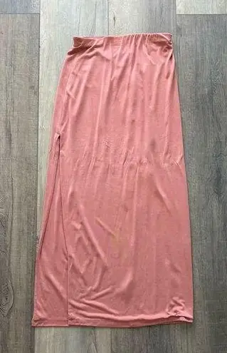 Wilfred  Free Pink Maxi Skirt from Aritzia