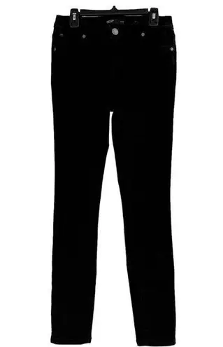 Simply Vera, Vera Wang Simply Vera Vera Wang SZ 4 Skinny Jeans Zip-Fly Stretch Low-Rise Pockets Black