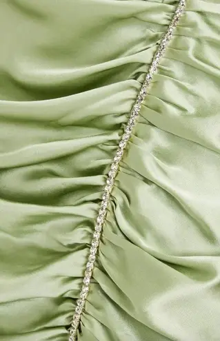 Cinq à Sept Cinq a Sept Emilia Silk Midi Dress Pale Green Womens Size 6