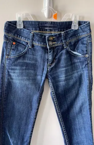 Hudson Collin Mid-Rise Skinny Jeans 25