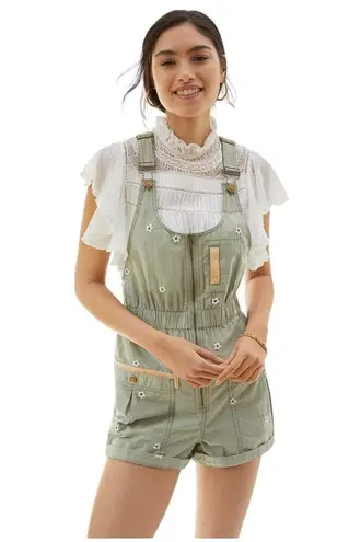 Pilcro x Anthropologie Dessa Overalls – Size XL Green