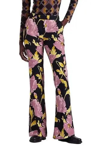 LA DOUBLEJ Saturday Night Floral Bootcut Pants
