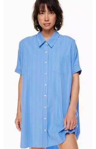 Wilfred Aritizia  Free button up tshirt dress