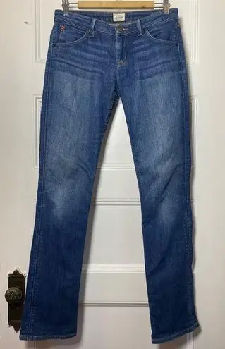 Hudson Jeans Hudson | Carly Straight Leg Mid-Rise Medium Wash Jeans Size 27