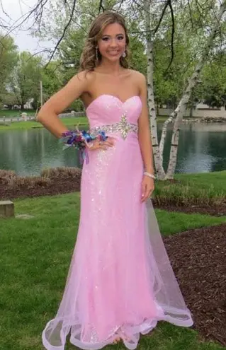 Blush Prom Pink  Dress