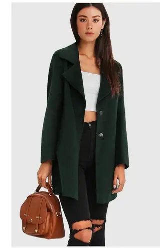 Belle & Bloom Wool Blend Oversized Jacket