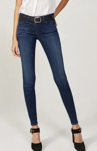 3x1 • W2 Mid Rise Skinny Jeans Nobu medium wash frayed raw hem low rise