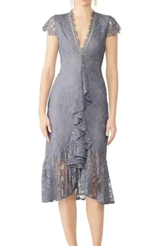Saylor Silver Myriem Lace Dress