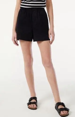 Free Assembly Black Pull On Boxer Short Small NWT