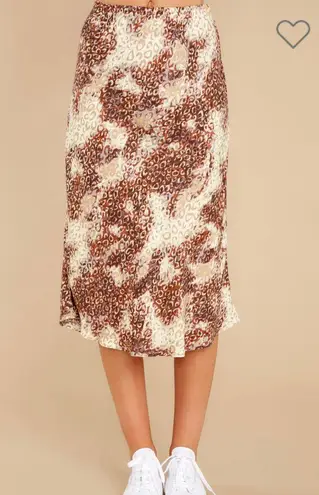 Red Dress Boutique On The Mark Multi Print Midi Skirt - Image 4