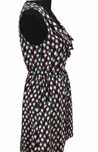 Bebop  Birds Dress Black, Blue, White, Pink, Medium