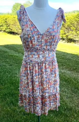Gypsies & Moondust Dress Boho Tiered Ruffle Sleeveless NWT