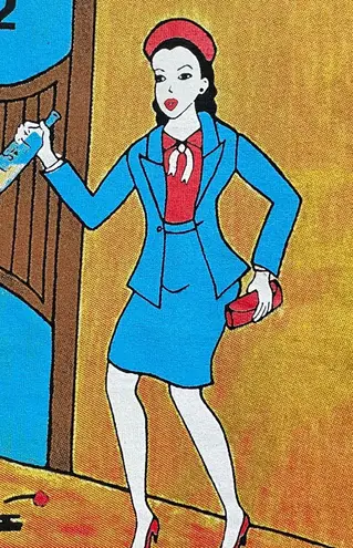 Mexican bingo loteria la borracha drunk lady novelty short sleeve tee Black