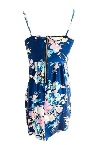 Yumi Kim REVOLVE  Goddess Dress in Navy Japanese Floral SOLD OUT 100% Silk Dress