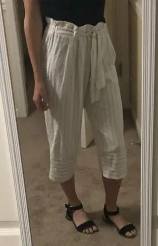 Urban Romantics Striped Wide-Leg Pants