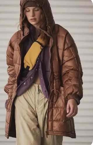 Free People Movement Patricia Packable Quilted Coat