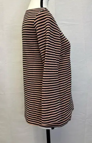 Club Monaco Striped Long Sleeve Top - XS
