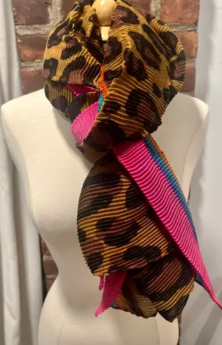 ZARA Cheetah Print Scarf