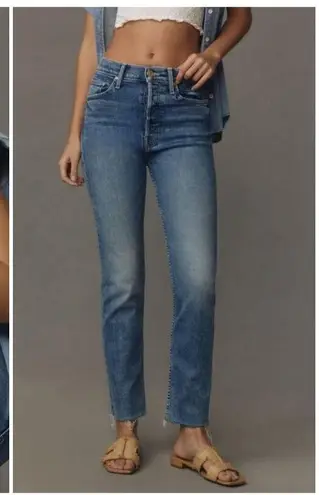 💕MOTHER💕 The Tomcat Ankle Fray Jeans ~ On The Road Button Fly 30 NWOT Blue - Image 9