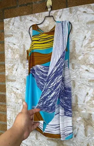 Missoni M ABSTRACT SILK DRESS SIZE 6