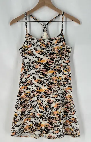 Calia Animal Print Performance Mini Dress Built