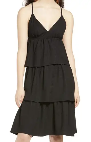 VERO MODA Kimber V-Back Tiered Empire Dress