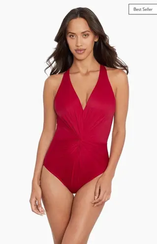 MiracleSuit Drew One Piece Swimsuit, Vamp Color, Size 8, $195