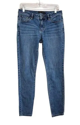 prAna Stretch Organic Cotton Slim Straight Leg Jeans Blue Denim Size 8 29