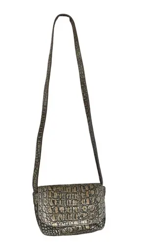 Rugero By Rogers Bag Crocodile Finish Calf Leather