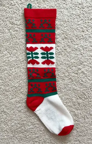Susan Knit Xmas Stocking
