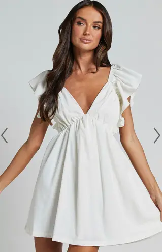 Showpo White Mini Dress