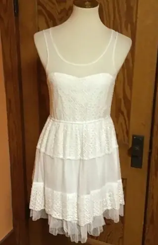Shabby chic lace summer dress
