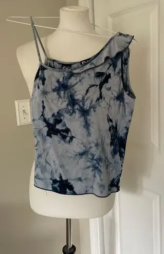 Dolce & Gabbana 😍🔥 The Cutest Blue Tye Dye One Shoulder Top