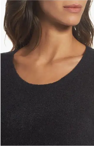 Barefoot Dreams CozyChic Lite Raglan Pullover Sweater M Style 914 Gray Pocket