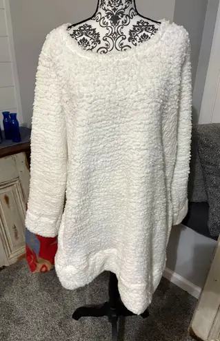 Jockey size XL beige tunic length fleece