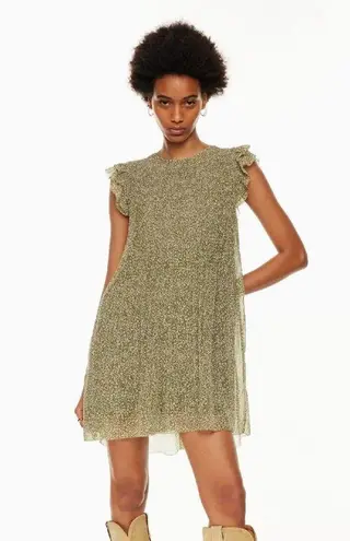 Aritzia Wilfred Daydreamer Sleeveless Dress Pink