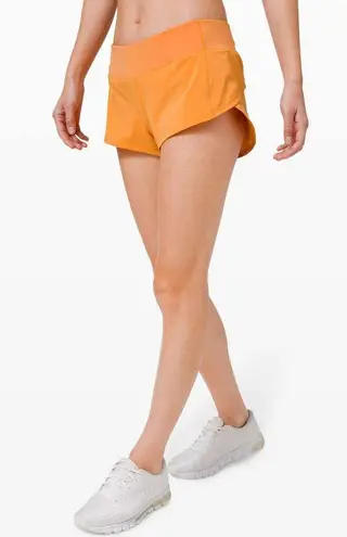 Lululemon Speed Up Short 2.5” - Monarch Orange